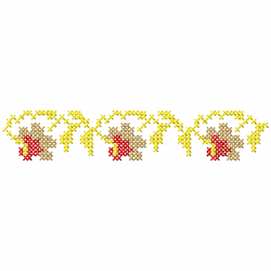 Cross Stitches Embroidery Design 8